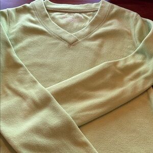 Tek Gear Light Green V-Neck Top